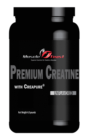 Premium Creatine with Creapure Unflavored 4lbs