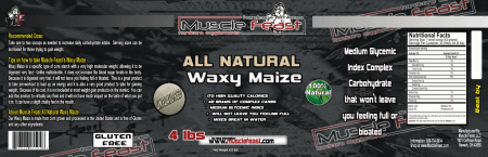 Pure Waxy Maize Unflavored 4lbs