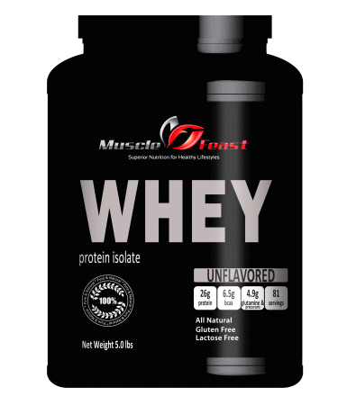Whey Protein Isolate Unflavored 5lbs