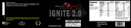 Ignite 2.0 Anabolic Label