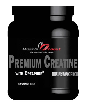 Premium Creatine with Creapure Unflavored 2lbs