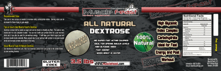 Pure Dextrose All Natural Unflavored 3.5lbs